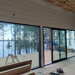 Hirsitalo + 200 m2 Pirkanmaa. Rakennuttaminen, valvonta, rakentaminen.